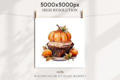 Pumpkin Spice Sweets Thanksgiving Food Clipart Fall Mood PNG Party Art Image Watercolor Transparent Print illustration sublimation creepy printable digital watercolor Thanksgiving pumpkin spice sweets, fall clipart, junk journaling, food art, baking