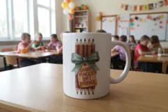 Pumpkin Spice Teacher Survival Kit Sublimation Product Image 9
