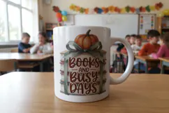 Pumpkin Spice Teacher Survival Kit Sublimation Product Image 4