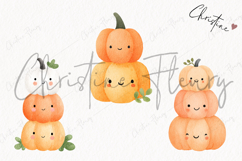 Cute Halloween Pumpkins Clipart | Halloween PNG Product Image 3