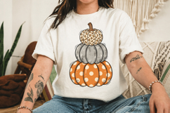 Pumpkin Stack Png, Sublimation pumpkin Design Product Image 3