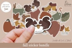 Fall Stickers Bundle | 8 x Autumn Printable Stickers Product Image 3