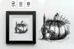 Halloween PNG Sublimation - Fashion Illustration Product Image 1