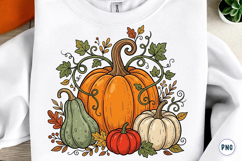 Pumpkin Sublimation PNG Product Image 1