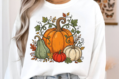 Halloween Pumpkin Sublimation Designs PNG Product Image 6