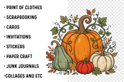 Pumpkin Sublimation PNG Product Image 3
