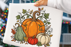 Pumpkin Sublimation PNG Product Image 4