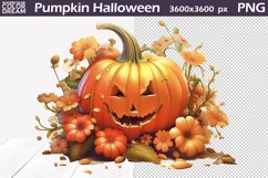 Pumpkin Halloween Sublimation | Halloween towel PNG Product Image 1