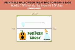 Pumpkin Ghost treat bag topper Product Image 4