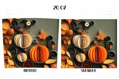 Pumpkin Tumbler Wrap, 20 oz tumbler wrap, Pumpkin Tumbler Wrap, Pumpkin Png