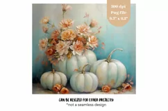 Pumpkin Tumbler Wrap Pastel Fall Tumbler Sublimation Wrap