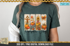 Pumpkin Vibes Brush strokes is a professional design that is available at 300dpi PNG to use for Sublimation, iron-on transfer, DTG Printing and normal printing.