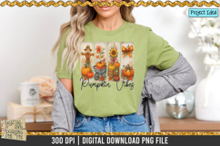 Pumpkin Vibes Brush strokes is a professional design that is available at 300dpi PNG to use for Sublimation, iron-on transfer, DTG Printing and normal printing.