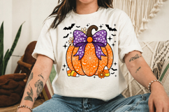 Pumpkin With Bow PNG,Halloween Sublimation Product Image 3
