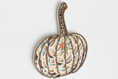 Fall Laser Cut file - Layered Pumpkin Product Image 2
