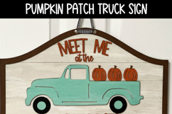 Pumpkin Patch Truck for Laser Cutting | Laser Cut Sign SVG Product Image 4
