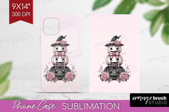 Pumpkins Cute Phone Case PNG Pink Halloween Case PNG Product Image 1