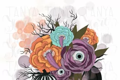 Whimsical Png Design | Halloween Pumpkins Sublimation Product Image 3