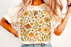 Pumpkin Fall Png, Fall Vibes PNG, Fall PNG, Autumn Png, Cozy Product Image 3