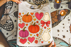Pumpkins PNG, Ghost PNG, Spooky PNG, Fall PNG, Halloween PNG Product Image 3
