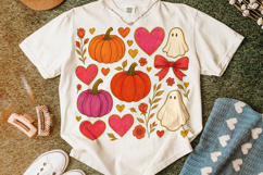 Pumpkins PNG, Ghost PNG, Spooky PNG, Fall PNG, Halloween PNG Product Image 5