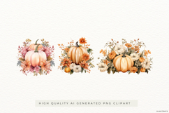 Hand Painted Pumpkin PNG Artwork Product Image 1