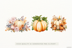 Boho Pumpkin PNG Design Element Product Image 1