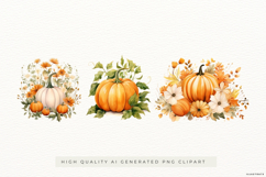 Vintage Pumpkin PNG Illustration Product Image 1