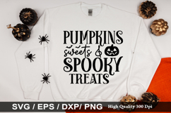 Pumpkins sweets and SVG - Halloween Design Product Image 1