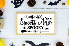 Farmhouse Halloween Sign SVG Bundle | Spooky Halloween Sign Product Image 9