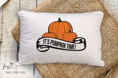 Pumpkin Time svg cut file for home décor projects Product Image 2