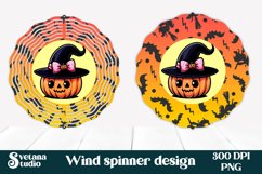 Halloween wind spinner bundle | Halloween pumpkin PNG Product Image 3
