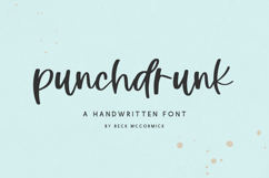 Punchdrunk Script Font Product Image 1