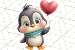 Punny Animal Valentine PNG, Cute Love Clipart Product Image 5