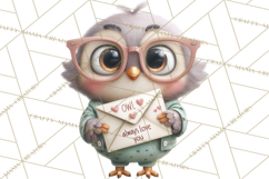 Punny Animal Valentine PNG, Cute Love Clipart Product Image 4