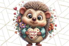 Punny Animal Valentine PNG, Cute Love Clipart Product Image 2
