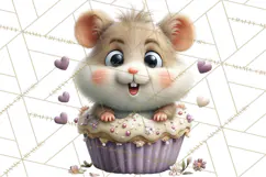 Punny Animal Valentine PNG, Cute Love Clipart Product Image 3