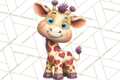 Punny Animal Valentine PNG, Cute Love Clipart Product Image 4