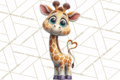 Punny Animal Valentine PNG, Cute Love Clipart Product Image 5