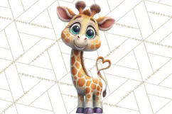 Punny Animal Valentine PNG, Cute Love Clipart Product Image 5