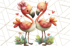 Punny Animal Valentine PNG, Cute Love Clipart Product Image 5