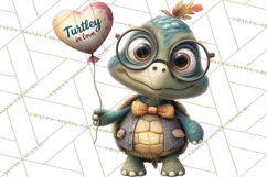 Punny Animal Valentine PNG, Cute Love Clipart Product Image 3