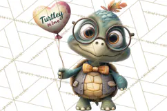 Punny Animal Valentine PNG, Cute Love Clipart Product Image 3