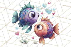 Punny Animal Valentine PNG, Cute Love Clipart Product Image 2