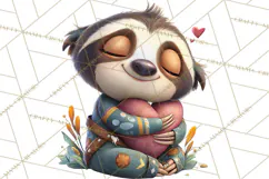 Punny Animal Valentine PNG, Cute Love Clipart Product Image 4