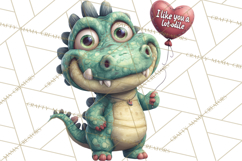 Punny Animal Valentine PNG, Cute Love Clipart Product Image 5