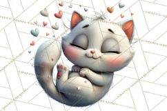 Punny Animal Valentine PNG, Cute Love Clipart Product Image 2