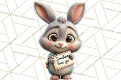 Punny Animal Valentine PNG, Cute Love Clipart Product Image 5