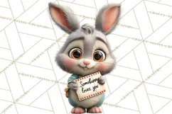 Punny Animal Valentine PNG, Cute Love Clipart Product Image 5