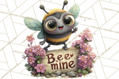 Punny Animal Valentine PNG, Cute Love Clipart Product Image 2